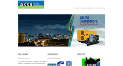 Desktop Screenshot of generatorstanzania.com